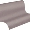 Unyqoos® Hoogwaardig bruin vliesbehang met linnenstructuur voor stijlvolle interieurs