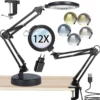P-87213239785870-20260331100517.webp Unyqoos® Verstelbare loeplamp met licht en klem voor lezen en precisiewerk