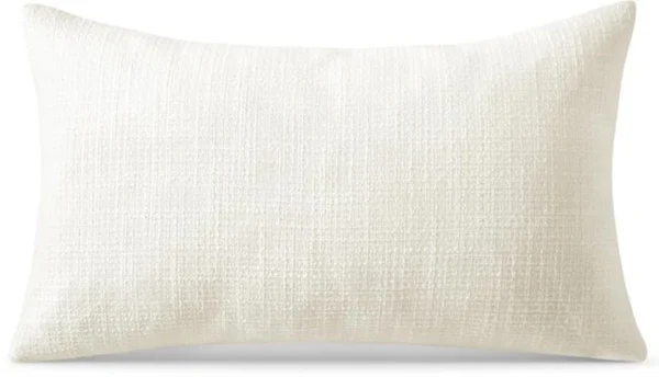 P-87213239795083-20260406113514.webp Unyqoos® Effen linnen kussenhoes voor moderne inrichting in crème kleur 40x60 cm