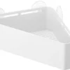 P-87213239811670-20260405174427.webp Unyqoos® Minimalistische hoekplank voor badkameropslag met zuignappen