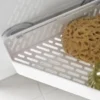 P-872132398116711-20260405174439.webp Unyqoos® Minimalistische hoekplank voor badkameropslag met zuignappen