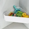 P-87213239811678-20260405174436.webp Unyqoos® Minimalistische hoekplank voor badkameropslag met zuignappen