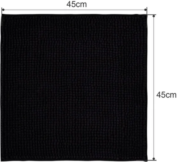 Unyqoos® Zachte Antislip Badmat Met Uitstekende Vochtabsorptie En Wasbare Chenille Structuur