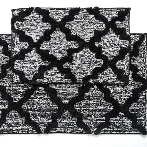 P-87213239863220-20260405140909.webp Unyqoos® Set van twee zachte en absorberende badmatten met antislip achterkant