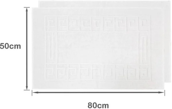 P-87213239870081-20260405141038.webp Unyqoos® Luxe tweedelige badmatset van katoen voor comfort en stijl in de badkamer