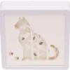 Unyqoos® Creatieve 3D Papercut Lichtbox met Katontwerp voor Sfeervolle Verlichting