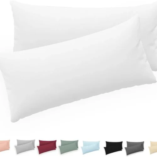 P-87213239966280-20260406113601.webp Unyqoos® Set van 2 comfortabele kussenslopen van jersey katoen met ritssluiting