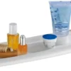 Unyqoos® Stijlvol wit wandrek van kunststof voor badkamer of keuken
