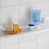 Unyqoos® Stijlvol wit wandrek van kunststof voor badkamer of keuken