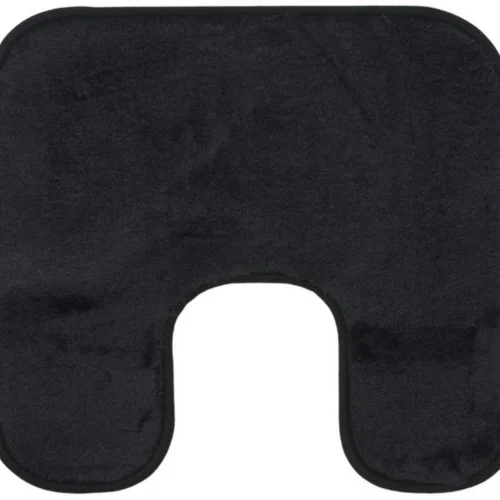 Unyqoos® Zachte antislip toiletmat met uitsparing voor staand toilet 50x45 cm