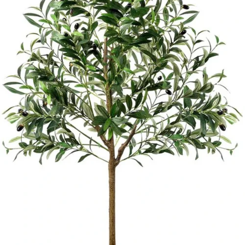 Unyqoos® Grote Olijfboom van Kunststof voor Binnen en Buiten met Realistische Details