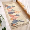 P-87213580432742-20260405141859.webp Unyqoos® Vintage katoenen vloerkleed met handgeweven kwastjes voor elke kamer