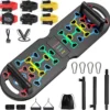 Unyqoos® Complete en Draagbare Fitnessset voor Thuis met Push-upbord en Weerstandsbanden