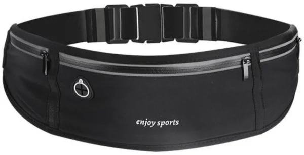 Unyqoos® Waterdichte hardloopgordel met reflectie en verstelbare tailleband voor sporten