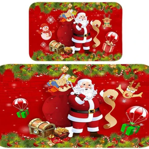 P-87213581191460-20260405142006.webp Unyqoos® Decoratieve kerstmat met antislip voor binnen en buiten gebruik