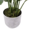 Unyqoos® Groenblijvende kunstplant met witte bloemen voor binnen en buiten decoratie