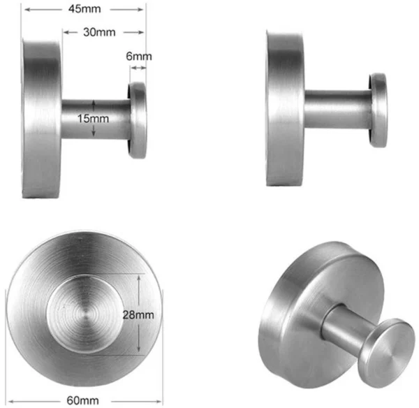 P-87213581957201-20260406120146.webp Unyqoos® Set van 4 stevige zuignaphaken voor badkamer en keuken zonder boren
