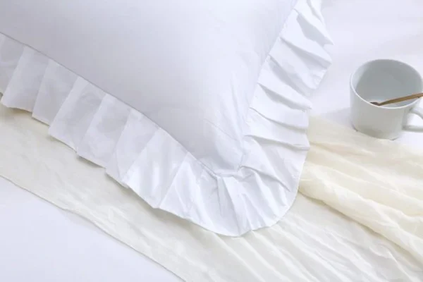 P-87213582025031-20260406111618.webp Unyqoos® Set van twee elegante katoenen kussenslopen met ruches 50 x 75 cm