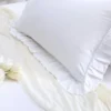 P-87213582025032-20260406111624.webp Unyqoos® Set van twee elegante katoenen kussenslopen met ruches 50 x 75 cm