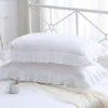 P-87213582025033-20260406111628.webp Unyqoos® Set van twee elegante katoenen kussenslopen met ruches 50 x 75 cm