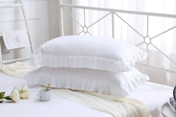 P-87213582025033-20260406111628.webp Unyqoos® Set van twee elegante katoenen kussenslopen met ruches 50 x 75 cm