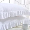 P-87213582025036-20260406111632.webp Unyqoos® Set van twee elegante katoenen kussenslopen met ruches 50 x 75 cm