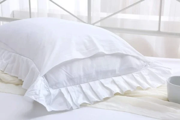 P-87213582025038-20260406111643.webp Unyqoos® Set van twee elegante katoenen kussenslopen met ruches 50 x 75 cm