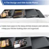 P-87213582227857-20260406102917.webp Unyqoos® Verstelbare kruidenlade organizer met vier niveaus voor een opgeruimde keuken