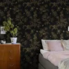 P-87213582515703-20260405113544.webp Unyqoos® Zelfklevend vinyl behang met bloemen en vlinders voor elegante inrichting 44 cm x 10 m