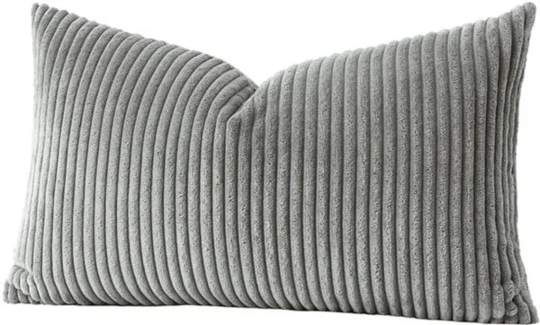 Unyqoos® Zachte en stijlvolle corduroy kussensloop voor decoratieve sierkussens