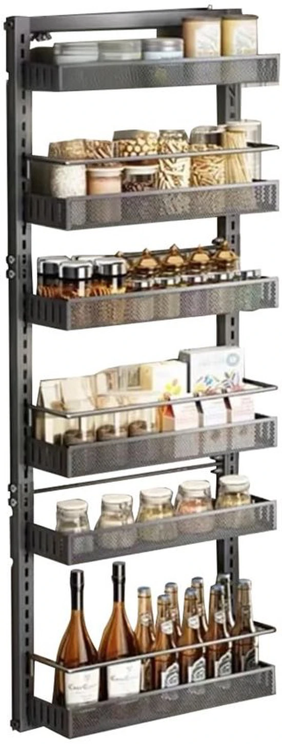 P-87213582678540-20260406102933.webp Unyqoos® Verstelbare opbergrek met zes niveaus voor keuken en badkamer