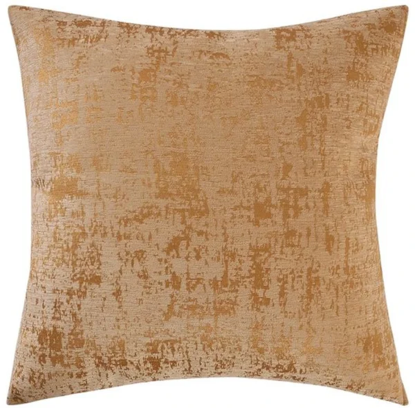 Unyqoos® Set van twee decoratieve gouden kussenhoezen voor thuis en hotel gebruik