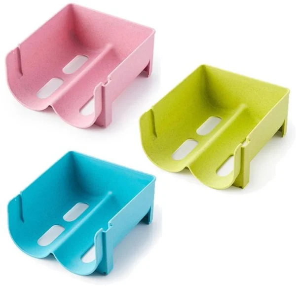 P-87213583290640-20260406110029.webp Unyqoos® Stapelbaar kunststof flessenrek voor koelkast en keukenopslag