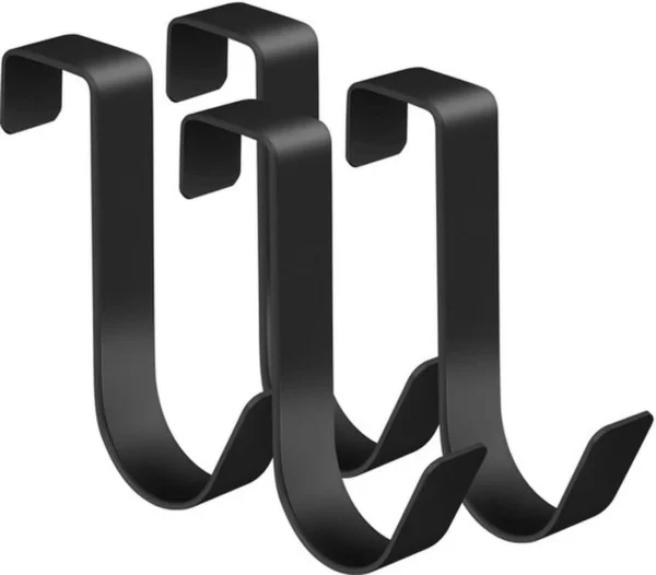 P-87213583331912-20260406120603.webp Unyqoos® Set van vier roestvrijstalen deurhaken voor efficiënte opbergruimte