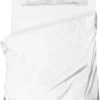 Unyqoos® Complete set van beddengoed in wit microfiber voor comfort en stijl