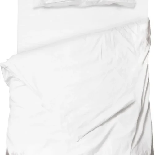 Unyqoos® Complete set van beddengoed in wit microfiber voor comfort en stijl