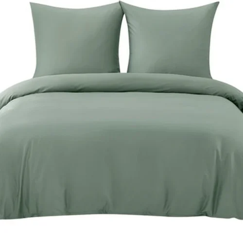 Unyqoos® Zachte katoenen beddengoedset 155 x 220 cm met kussenslopen en ritssluiting