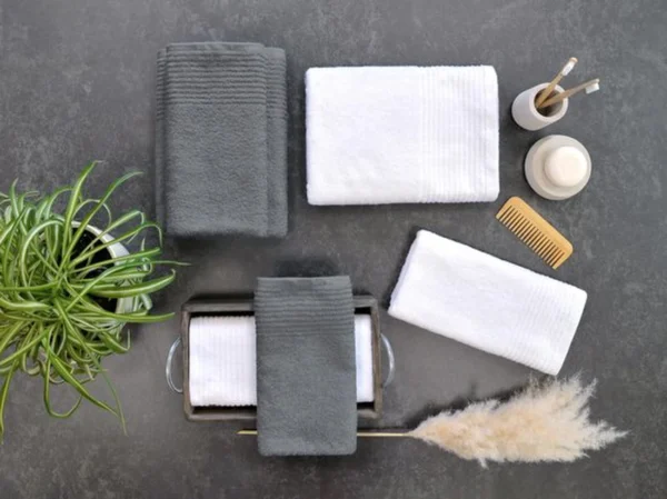 Unyqoos® Luxe 6-delige handdoekenset van zacht katoen voor ultiem comfort