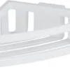 Unyqoos® Ruime hoekplank voor badkamer zonder boren met diepe mand en afvoer