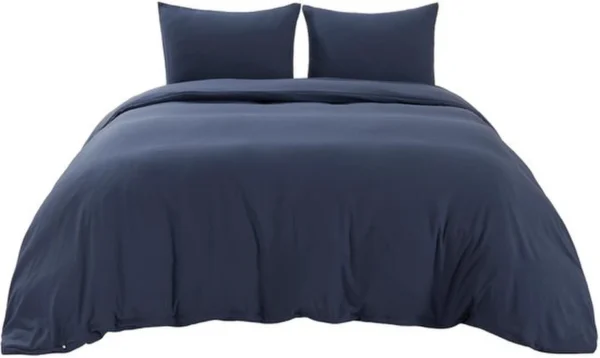 P-87213584503554-20260405105356.webp Unyqoos® Zachte en Ademende Beddengoedset voor Comfortabel Slapen in Marineblauw 155 x 220
