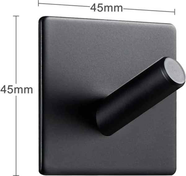 P-87213584768431-20260406121035.webp Unyqoos® Zelfklevende Handdoekhaken Set van 3 Stuks voor Badkamer en Keuken
