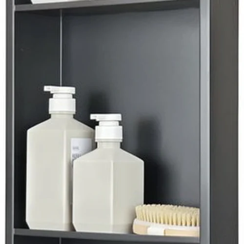 P-87213584911290-20260406082509.webp Unyqoos® Moderne en ruimtebesparende wandnis met dubbele opbergruimte voor badkamer