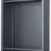 Unyqoos® Moderne en ruimtebesparende wandnis met dubbele opbergruimte voor badkamer