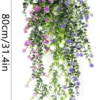 P-87213585216111-20260405141806.webp Unyqoos® Set van drie kleurrijke hangende kunstplanten voor binnen en buiten decoratie