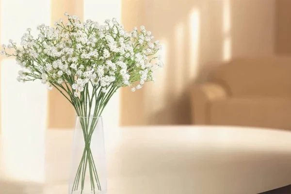 P-87213585295019-20260405141859.webp Unyqoos® Set van 12 Witte Kunstbloemen voor Decoratie en Bloemstukken