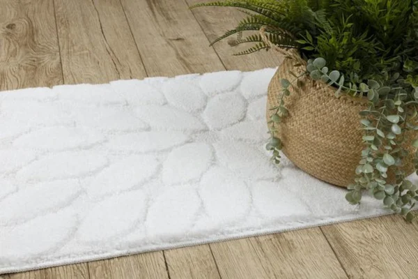 P-87213585415343-20260405135757.webp Unyqoos® Zachte en Antislip Badmat met Stenenmotief voor Vloerverwarming