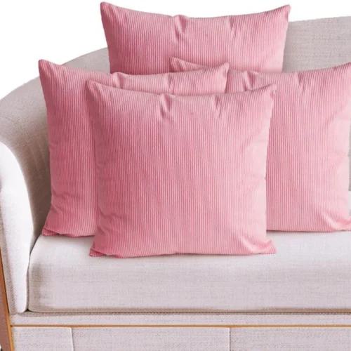 Unyqoos® Set van 4 decoratieve kussenhoezen van zacht corduroy voor diverse ruimtes