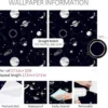 P-87213586032638-20260405113834.webp Unyqoos® Zelfklevend kinderbehang met sterrenhemel en planeten voor meubels en muren