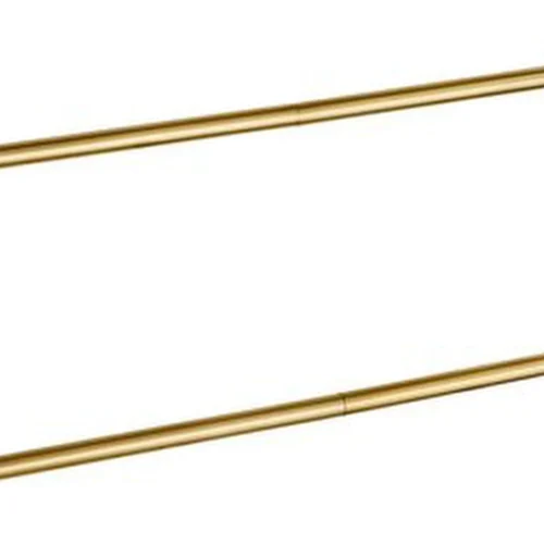Unyqoos® Stijlvolle gouden handdoekhouder met twee lagen voor badkamer en keuken