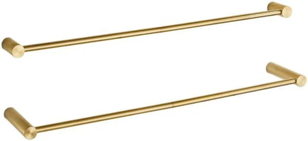 P-87213586048570-20260405183625.webp Unyqoos® Stijlvolle gouden handdoekhouder met twee lagen voor badkamer en keuken